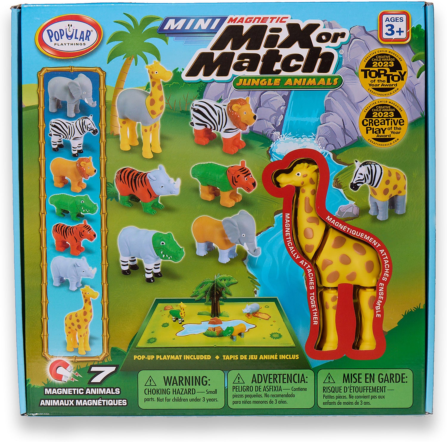 Mix & Match Magnetic Jungle Animals - Saltire Games