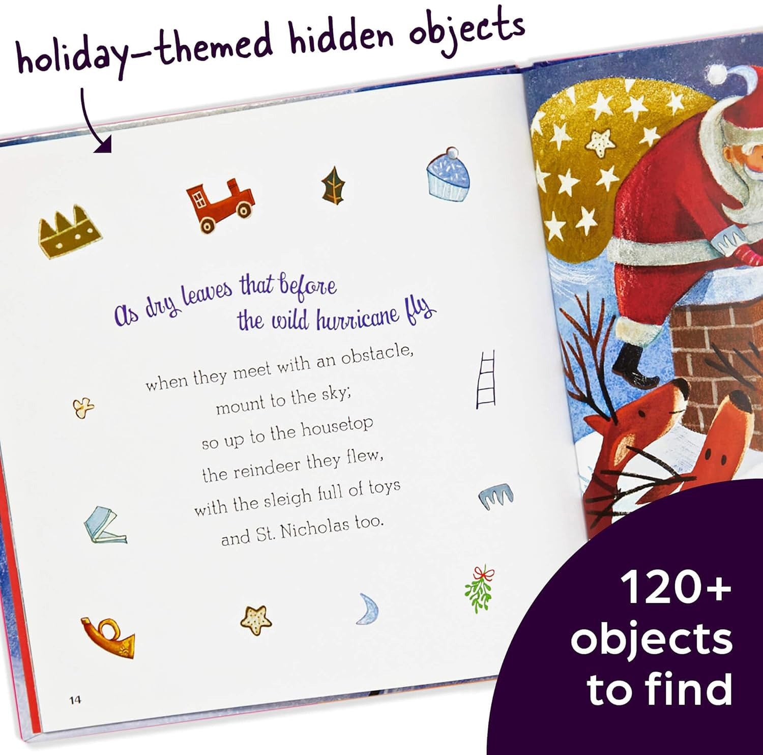 'Twas the Night Before Christmas: A Highlights Hidden Pictures® Storybook - Saltire Games