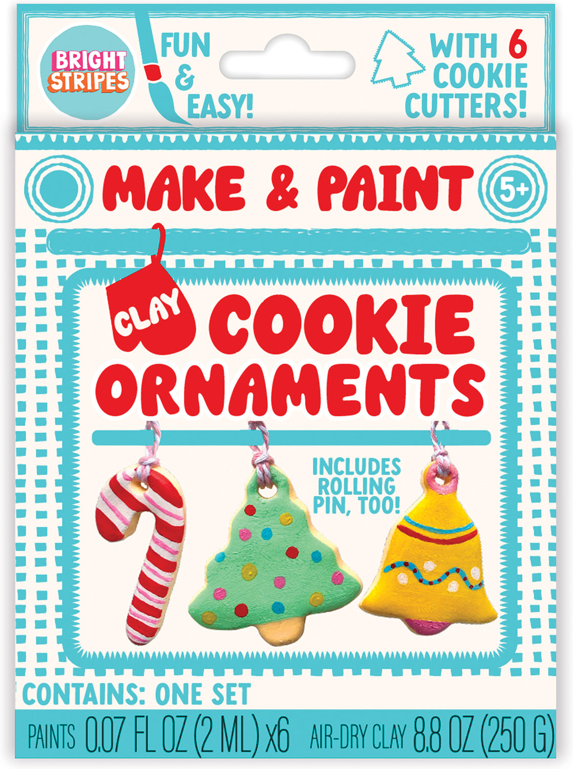 Make & Paint Clay Cookie Ornaments - Saltire Games