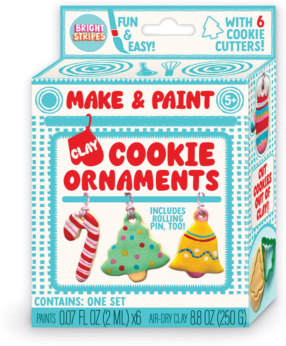 Make & Paint Clay Cookie Ornaments - Saltire Games