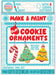 Make & Paint Clay Cookie Ornaments - Saltire Games