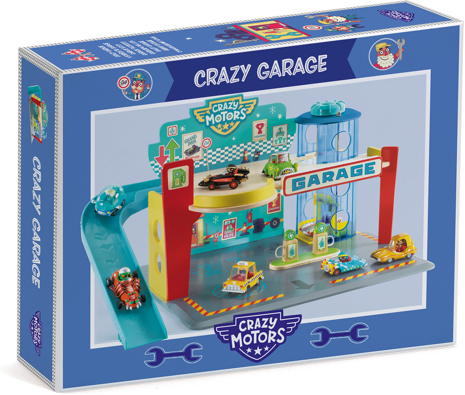 Crazy Motors Garage - Saltire Games