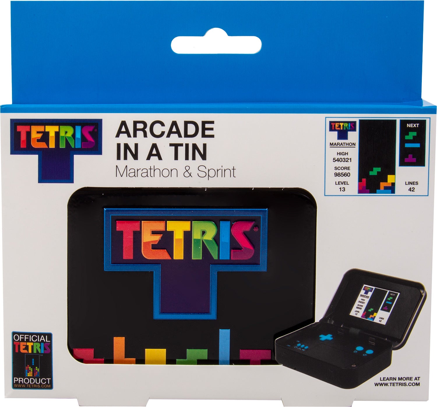 Tetris Arcade In A Tin - Saltire Games