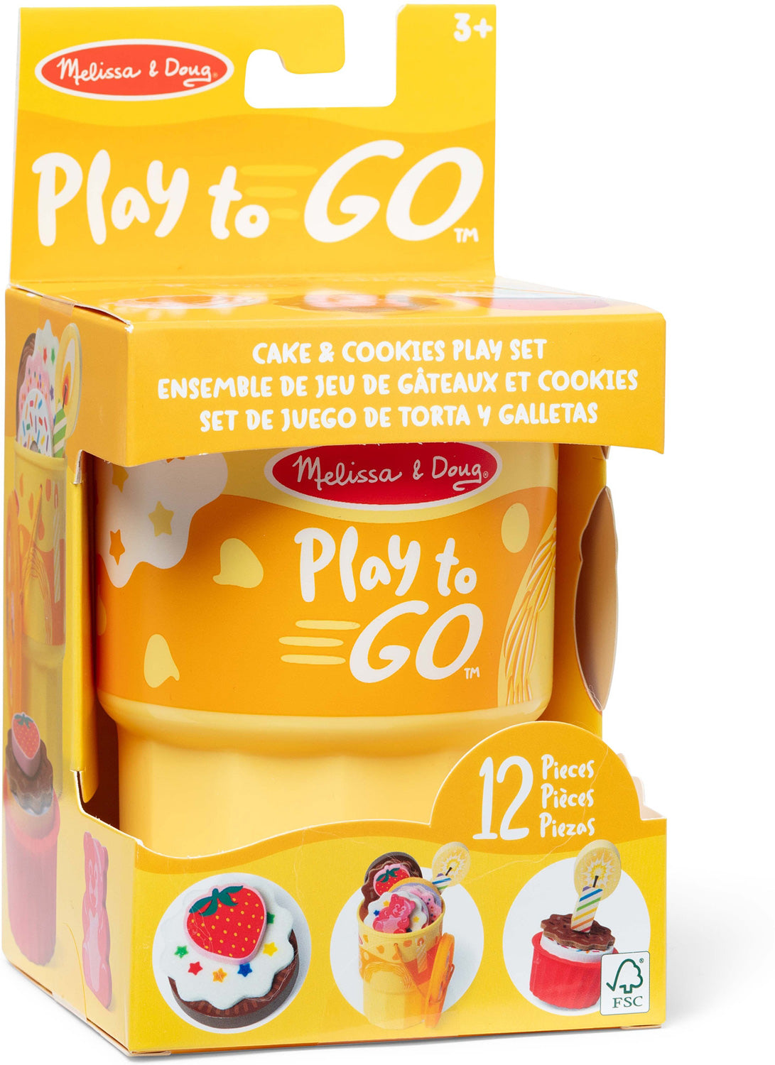 Play-to-Go Cake & Cookies Play Set - Saltire Games