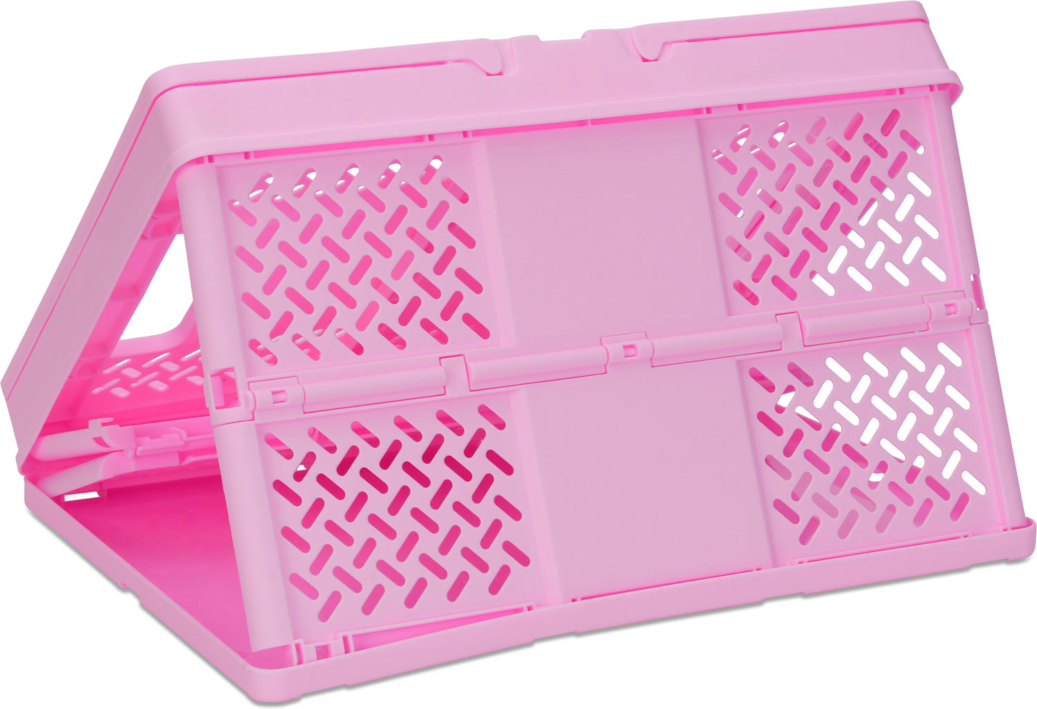 Large Pink Foldable Storage Crate - Saltire Games