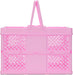 Large Pink Foldable Storage Crate - Saltire Games