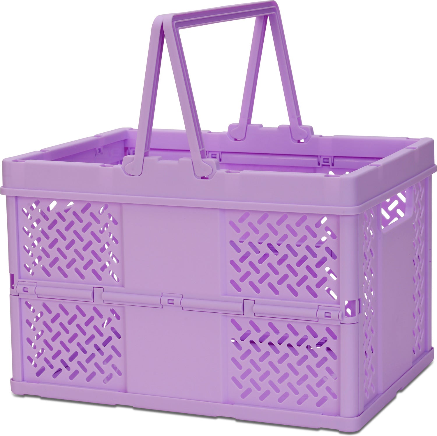 Large Lavendar Foldable Storage Crate - Saltire Games