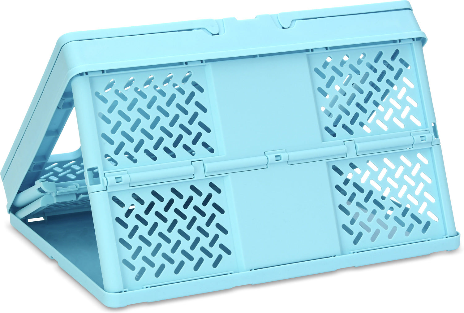 Large Blue Foldable Storage Crate - Saltire Games