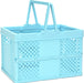 Large Blue Foldable Storage Crate - Saltire Games