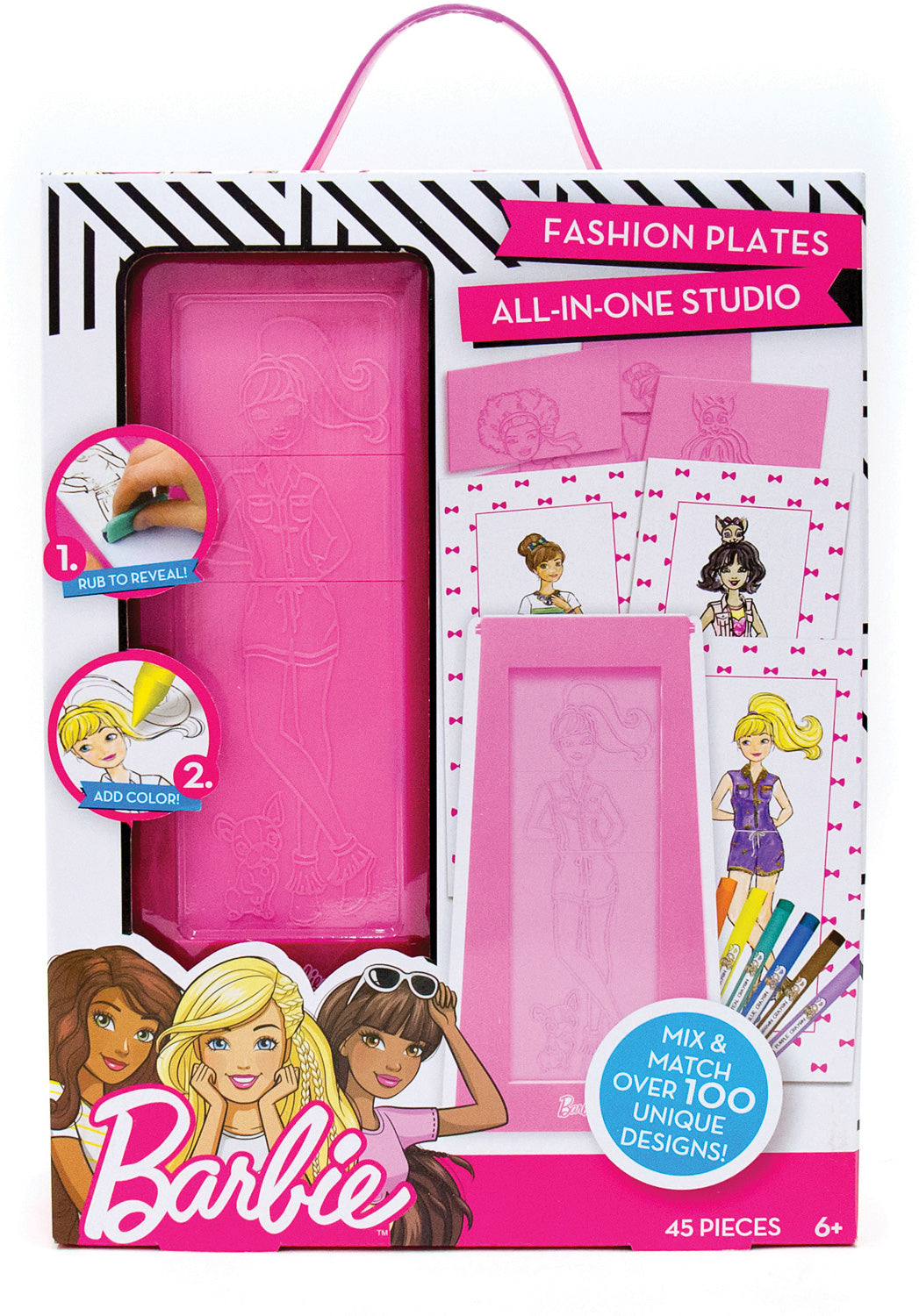 Barbie Fashion Plates All-in-One Studio - Saltire Games