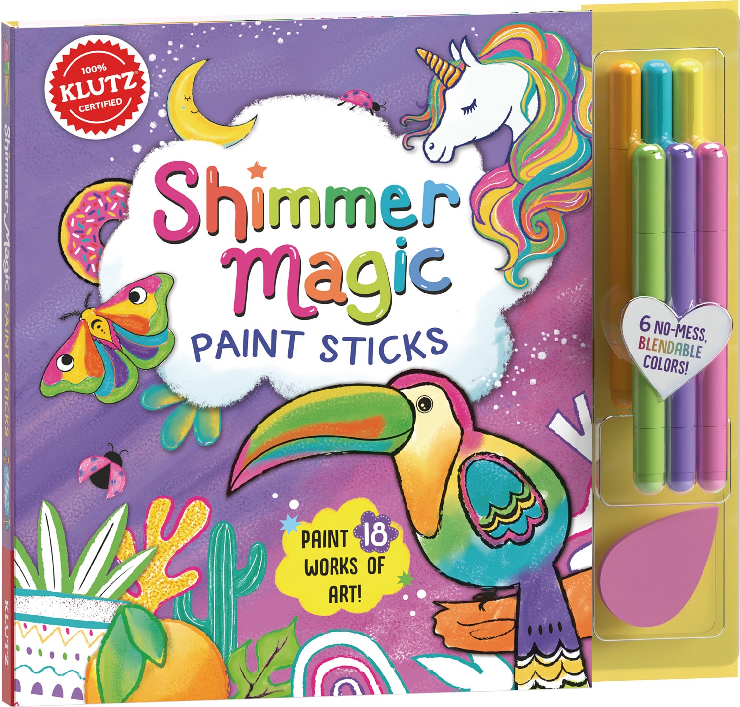 Shimmer Magic Paint Sticks - Saltire Games