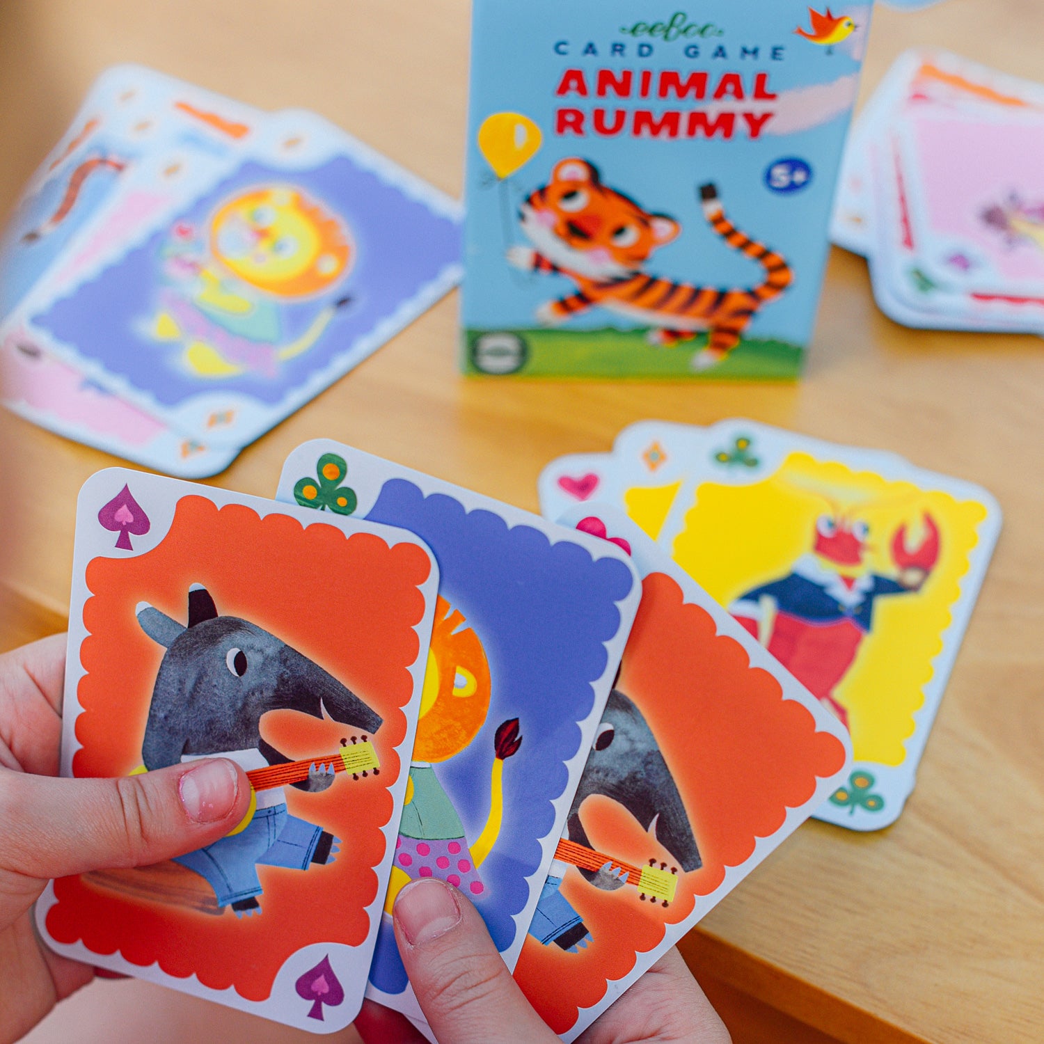 Animal Rummy Playing Cards - Saltire Games