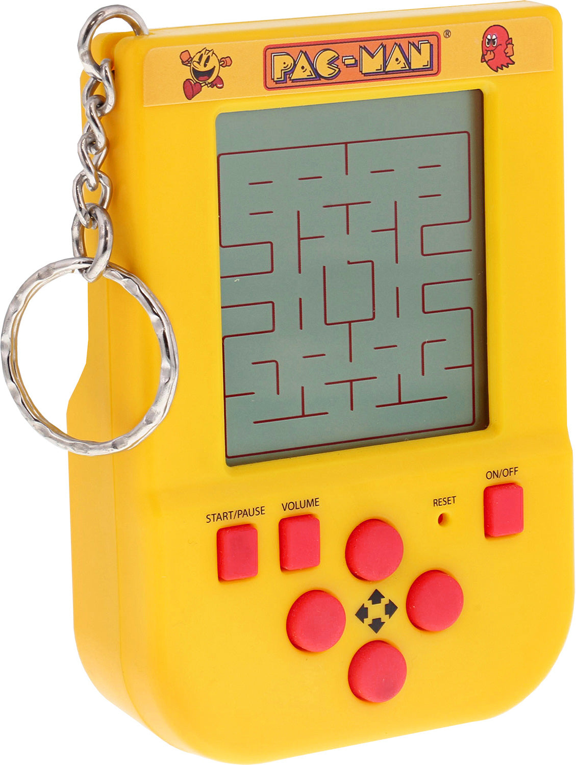 Pac-Man Keyring Arcade Game - Saltire Games