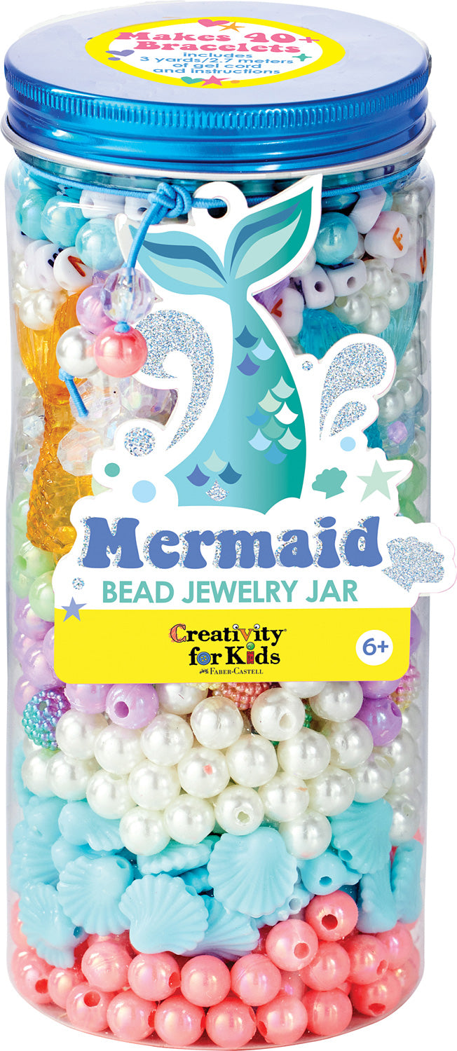 Bead Jewelry Jar Mermaid - Saltire Games