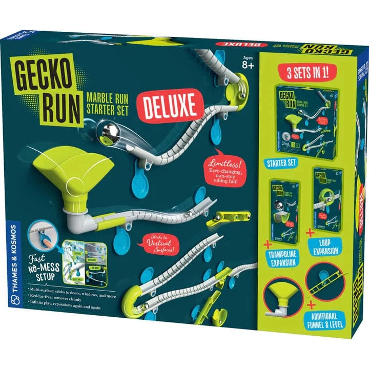 Gecko Run: Marble Run Deluxe Starter Set - Saltire Games