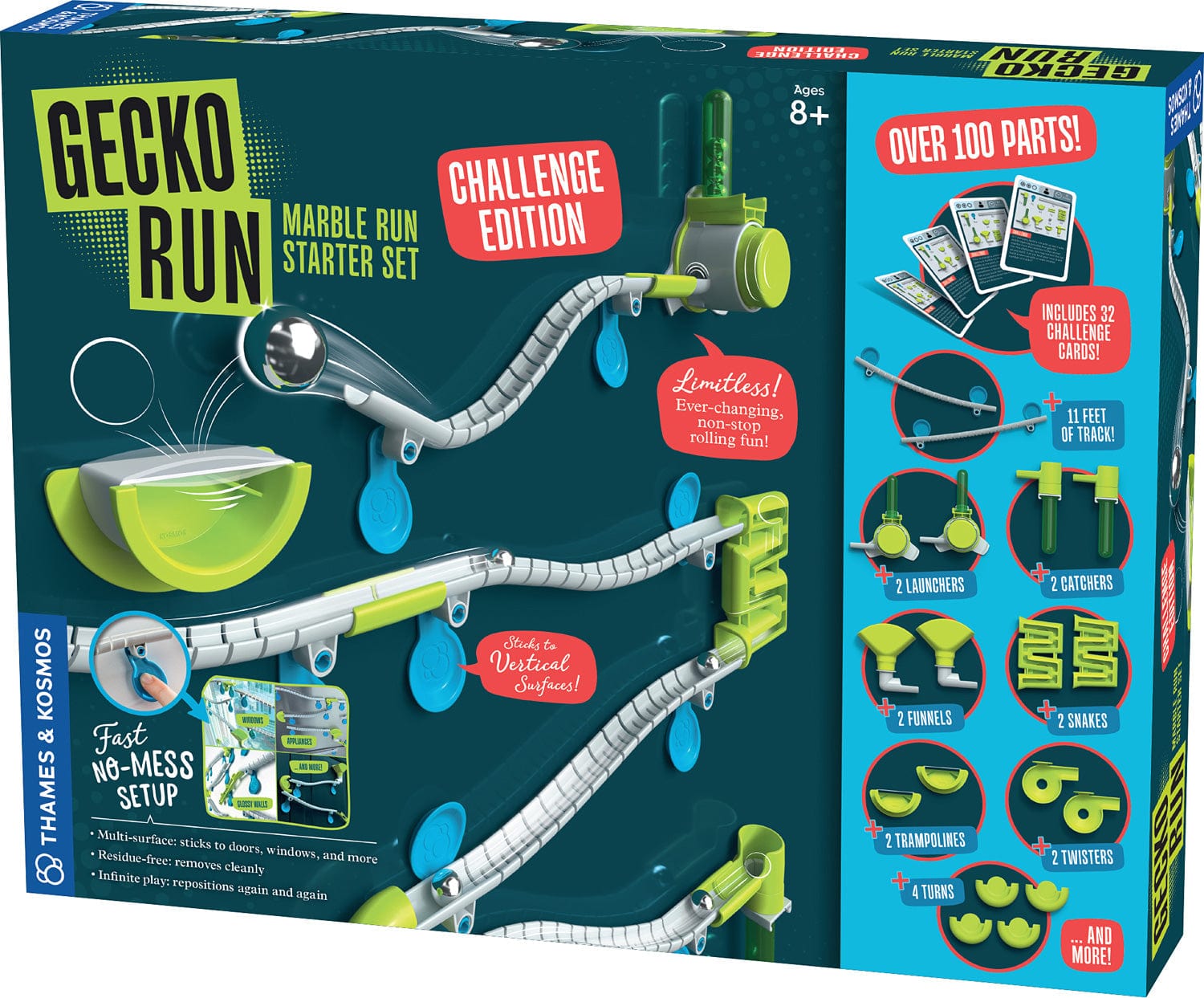 Gecko Run: Marble Run Deluxe Starter Set - Saltire Games