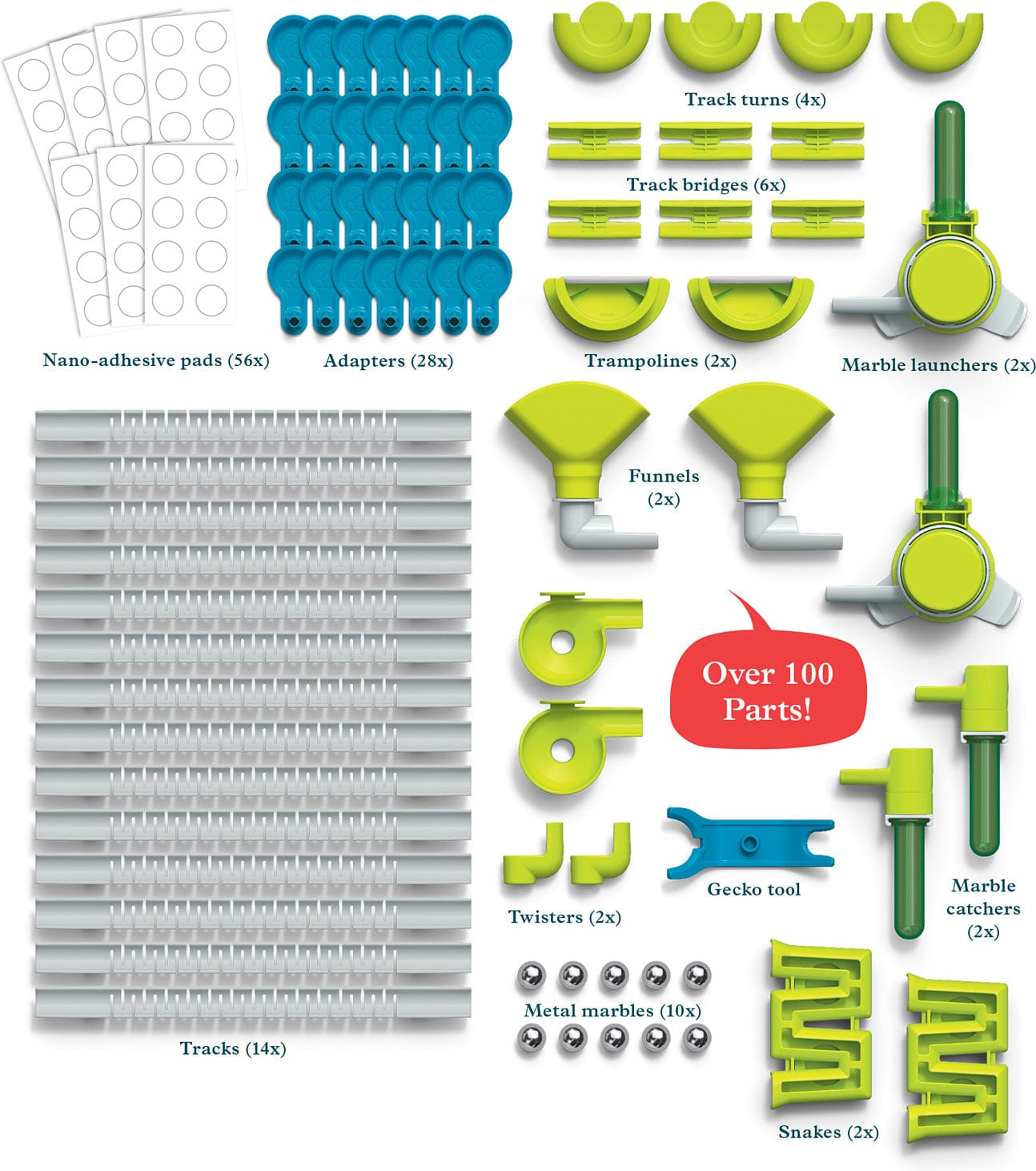 Gecko Run: Marble Run Deluxe Starter Set - Saltire Games