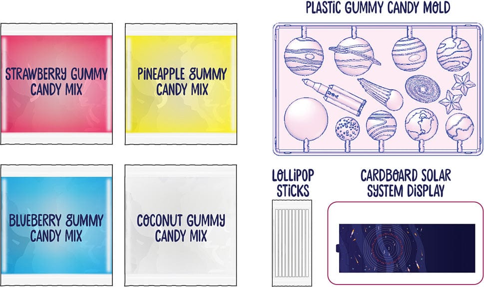 Space Gummy Candy Lab - Saltire Games