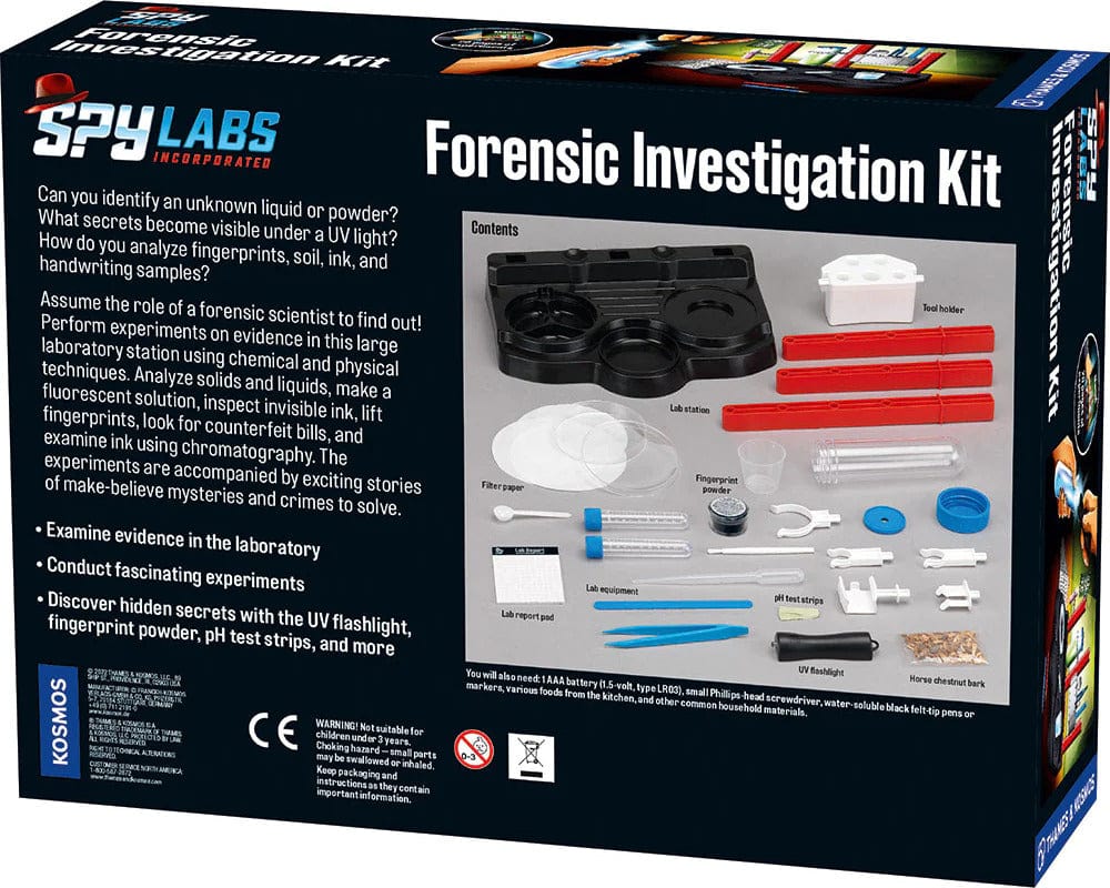 Spy Labs: Forensic Investigation Kit - Saltire Games