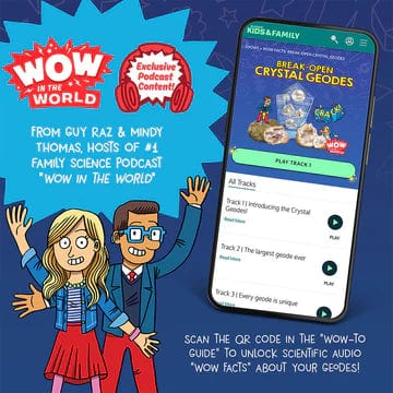 Wow in the World: Break-Open Crystal Geodes - Saltire Games