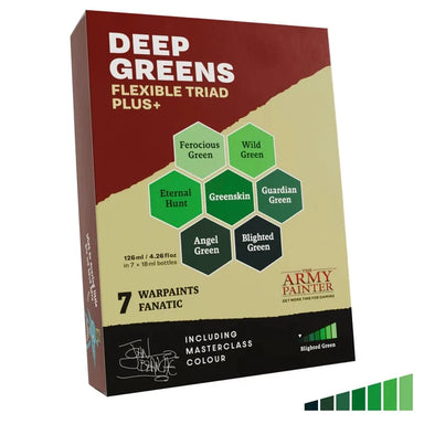 Flexible Triad PLUS+: Deep Greens - Saltire Games