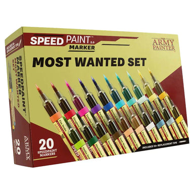 Paint - Paint - Marker The Army Painter Speedpaint Marker: Most Wanted Set