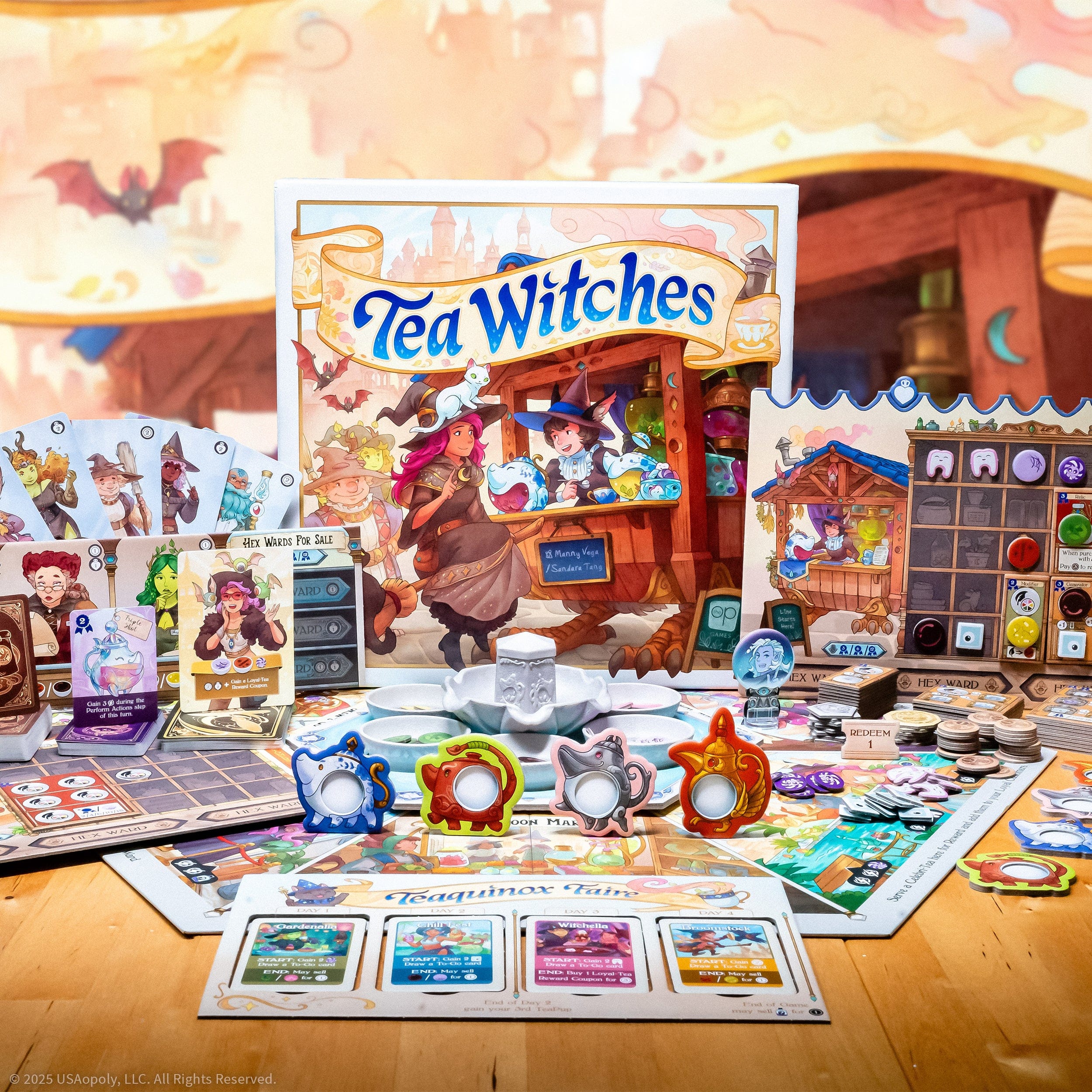 Board Games The Op Tea Witches