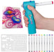 Air Color Airbrush Kit, Includes 10 Dual-Tip Markers - Saltire Games