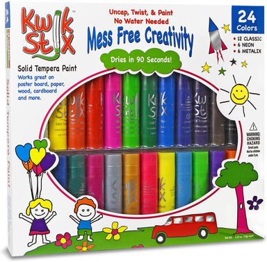 Toys - Arts & Crafts - Supplies The Pencil Grip, Inc. Default Kwik Stix - 24 pk