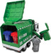 Crazy Truck Green Garbage Recycling Truck with Lights & Sound - Saltire Games