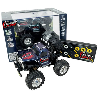 HyperDrive Mini RC Quad 1:64 Scale 4-Wheeler - Saltire Games