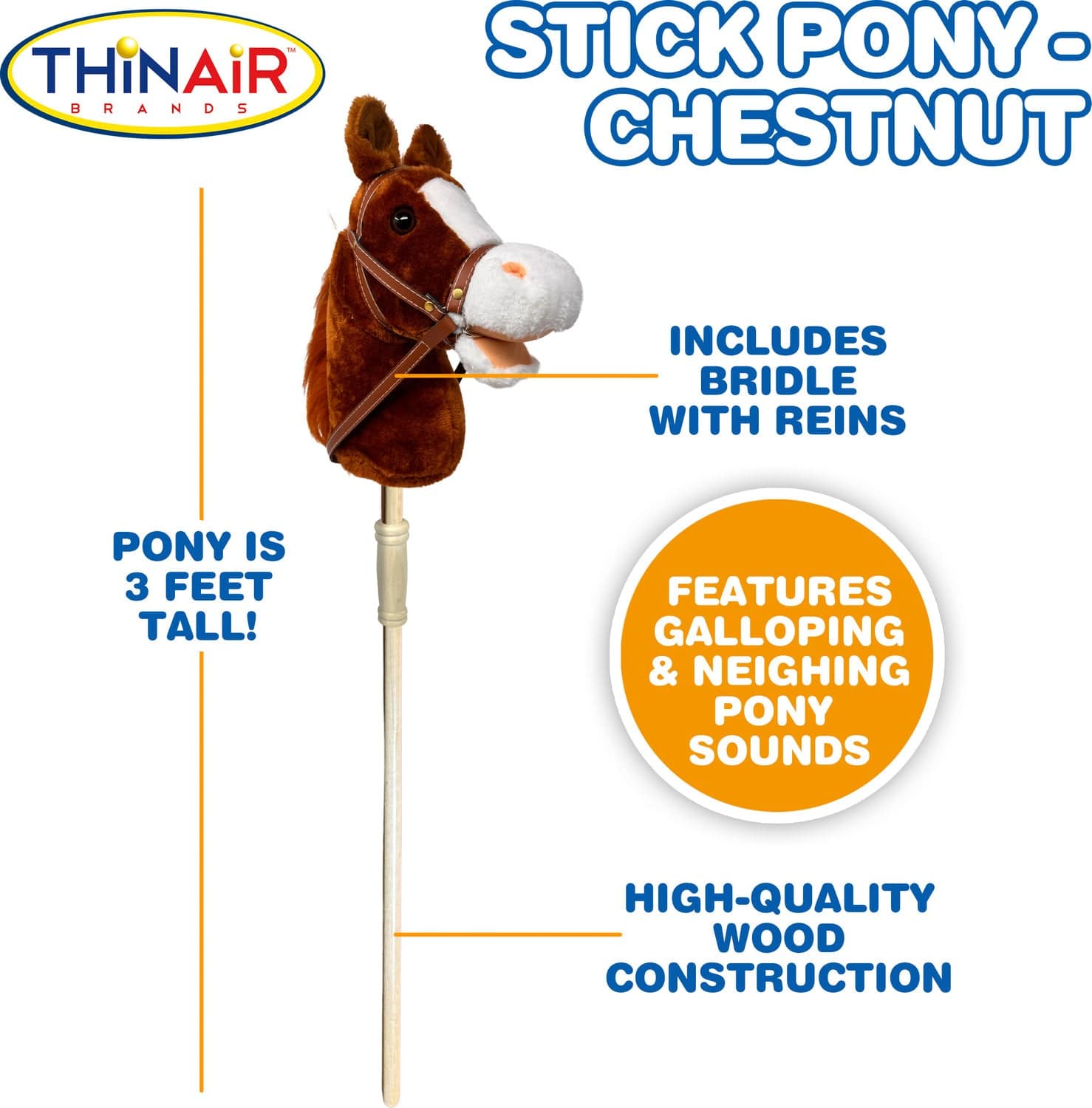 Playful Minds Stick Pony Bay - Saltire Games