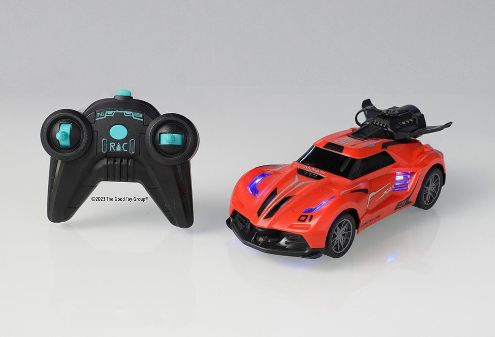 Red Remote Control Smoke Screen Racer - Saltire Games