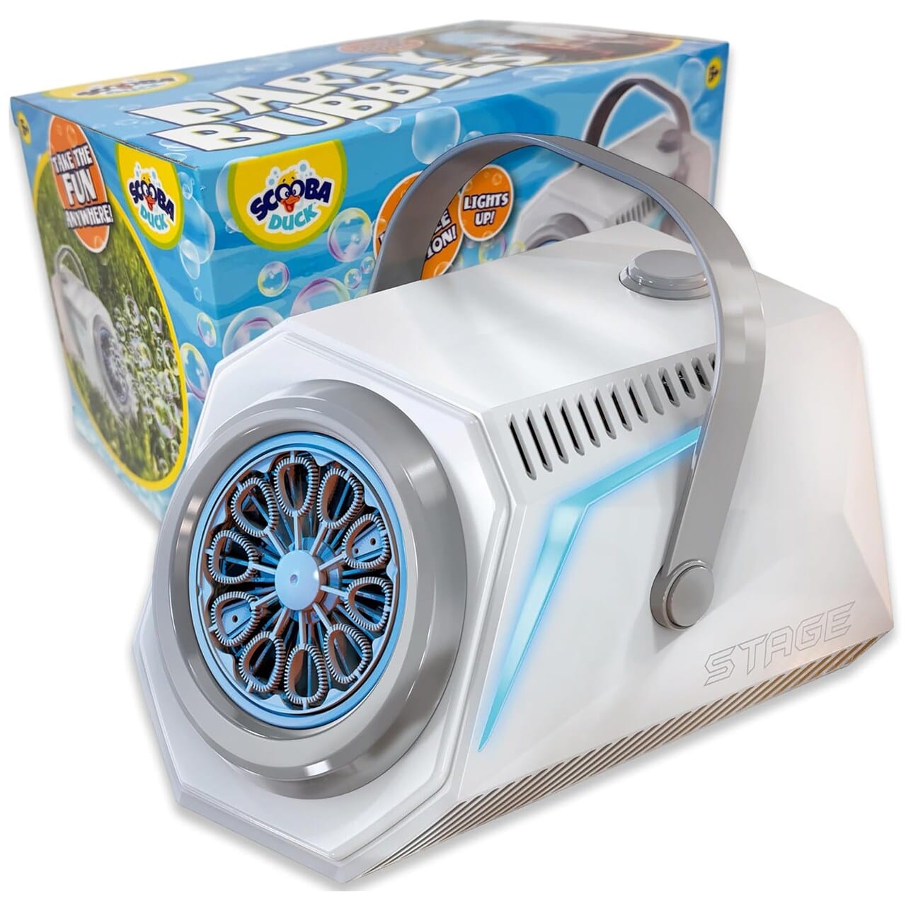 Toys - Active Play THiN AiR Brands Scooba Duck: Party Bubbles - Automatic Bubble Machine