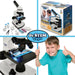 Toys - Learning - Nature & Science THiN AiR Brands Dr. STEM Lab Microscope Kit, 39pc with Specimen Slides & Adjustable Lens