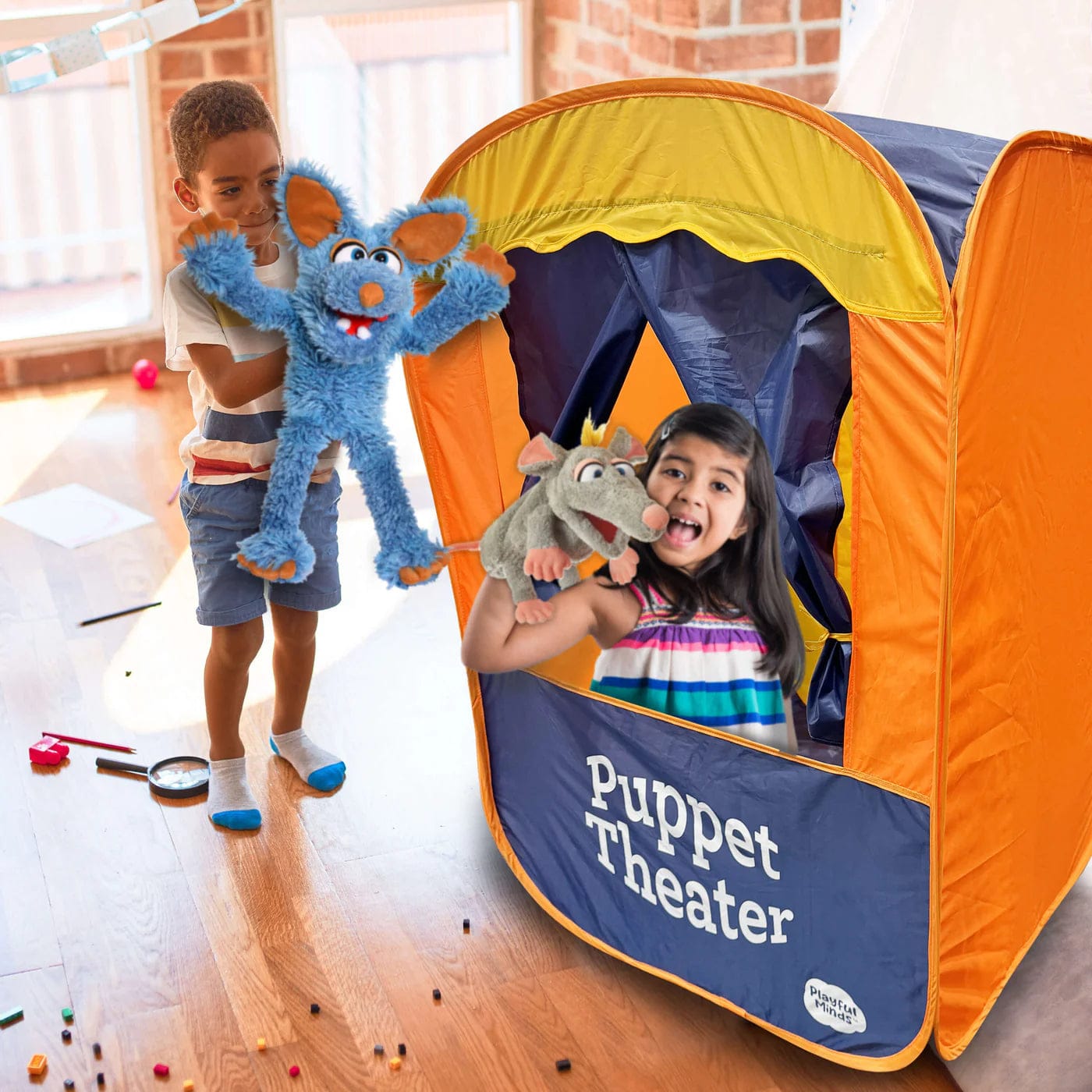 Toys - Plush - Puppets THiN AiR Brands Thin Air Brands Pop-Up Puppet Theater