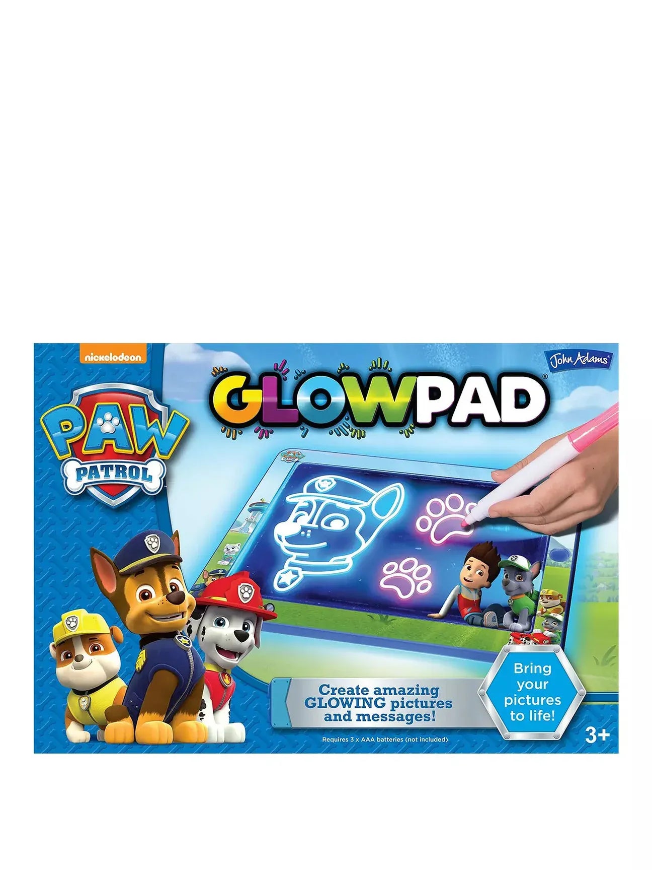 Toys - Pretend Play - Animals, Dolls & Figurines THiN AiR Brands Paw Patrol Glow Action Glow Pad