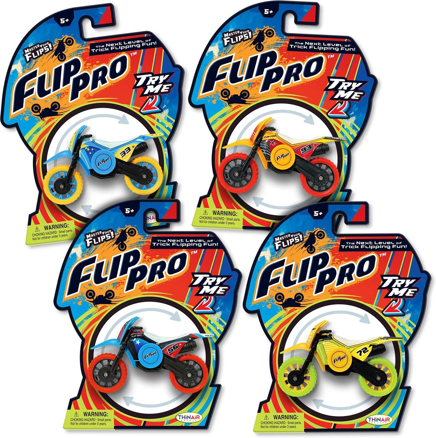 FLIP PRO — SPIN BIKES (assorted colors) - Saltire Games