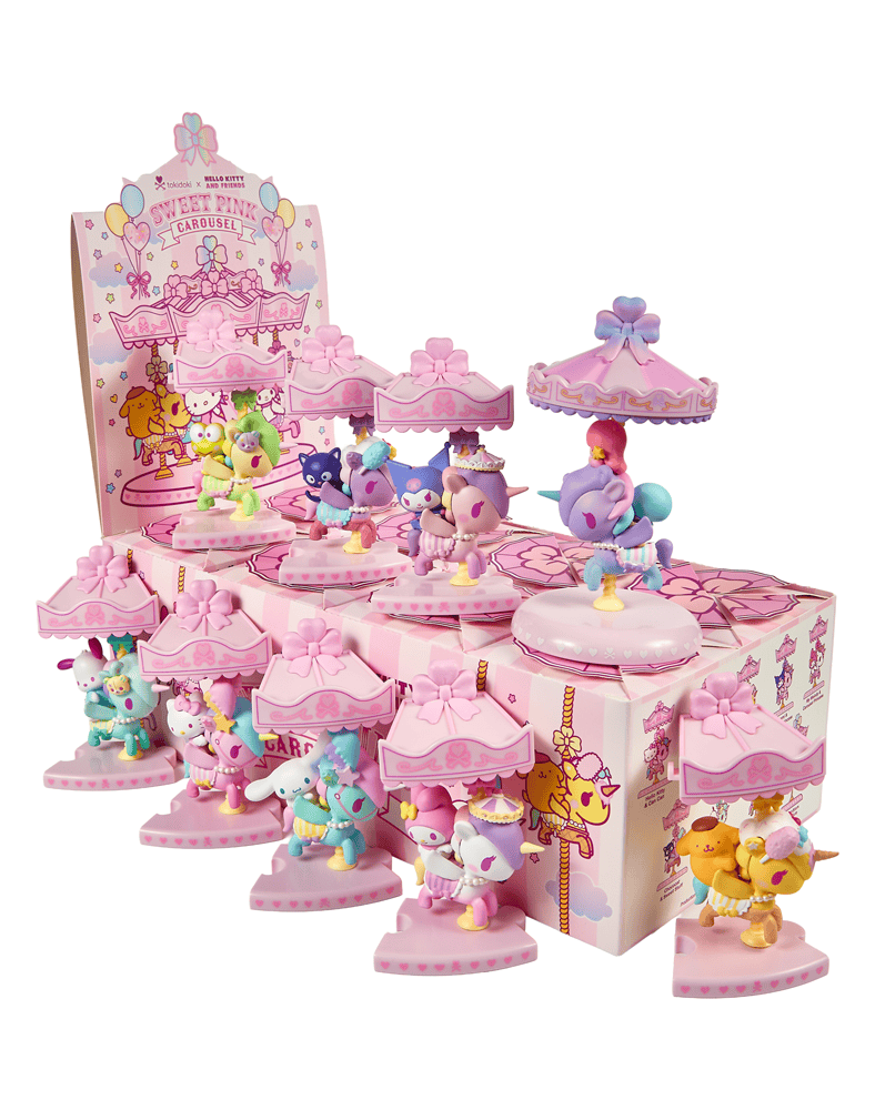 tokidoki x HKF Sweet Pink Carousel Blind Box - Saltire Games