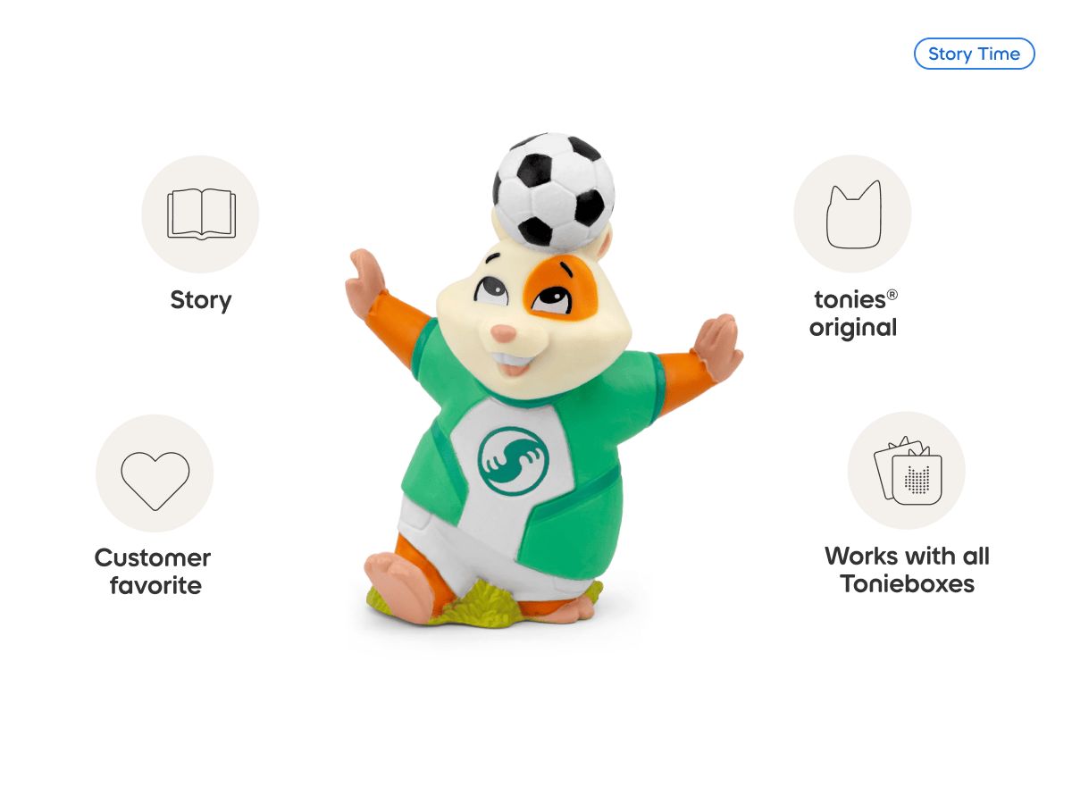 Toys - Music - Players & Accessories Tonies All-Star Animals - The Golden Whistle: Soccer Tonie