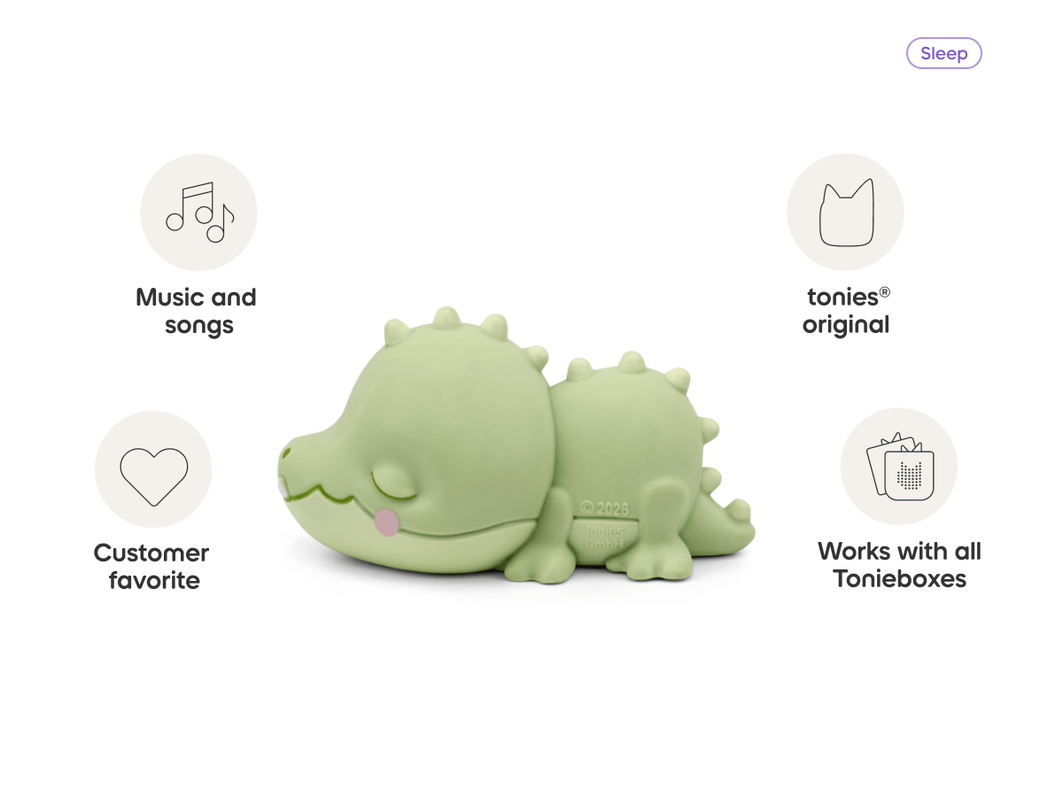 Toys - Music - Players & Accessories Tonies Sleepy Crocodile: Bedtime Story From The Sleepy Jungle Tonie