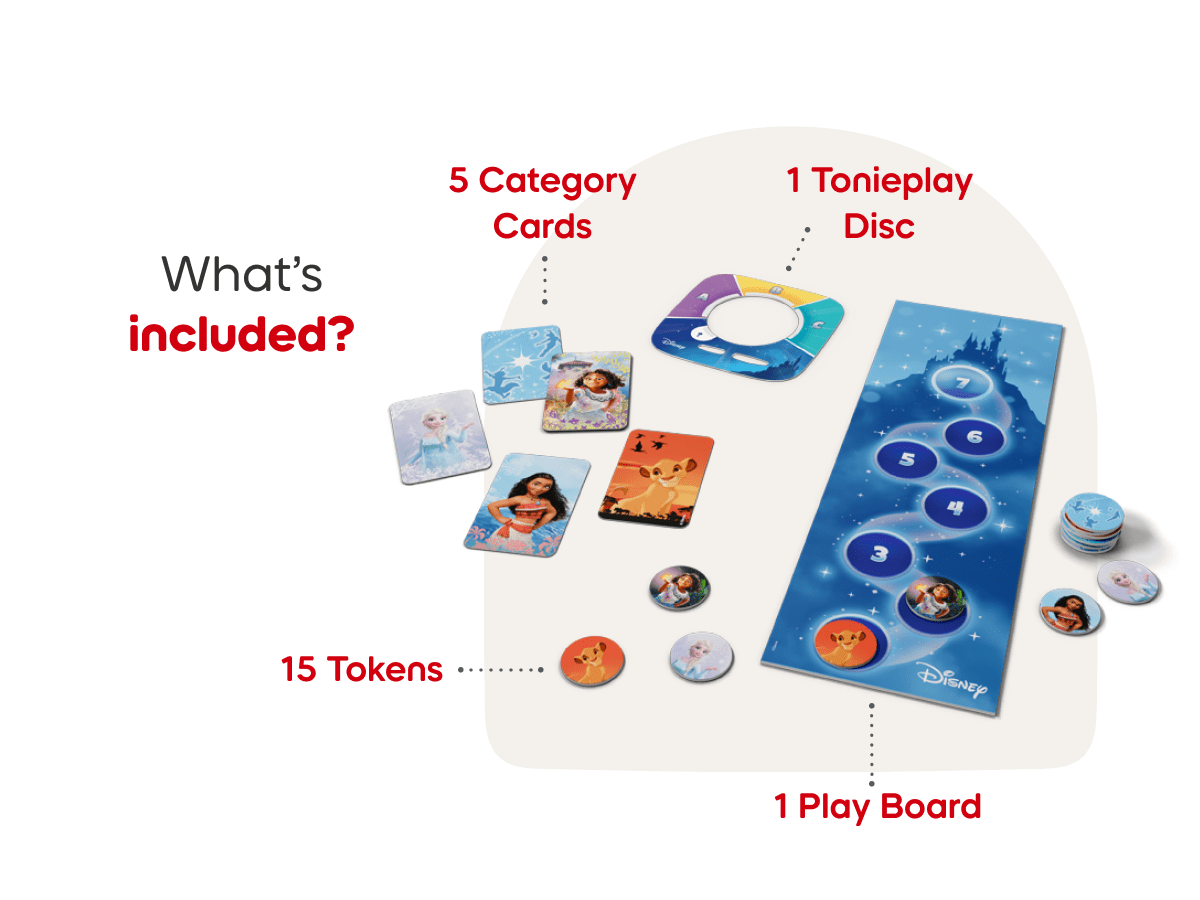 Tonieplay Disney: Quiz Kingdom Game - Saltire Games
