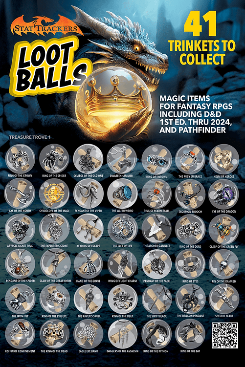 Loot Balls (D&D / Fantasy RPG accessory) - Saltire Games