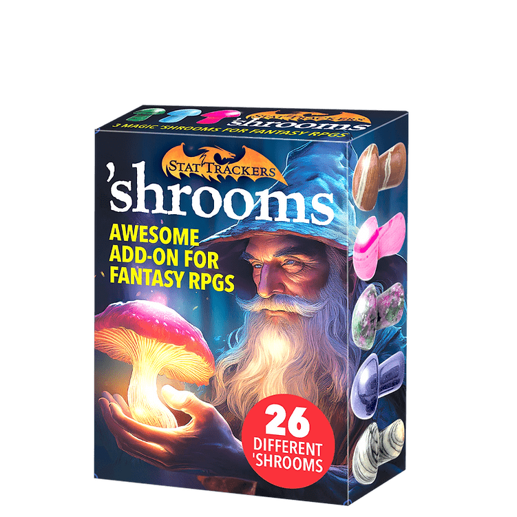 Stat Trackers: 5E ‘Shrooms - Saltire Games