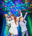 Party2-Go Karaoke Mic Disco Ball Combo BLACK - Saltire Games
