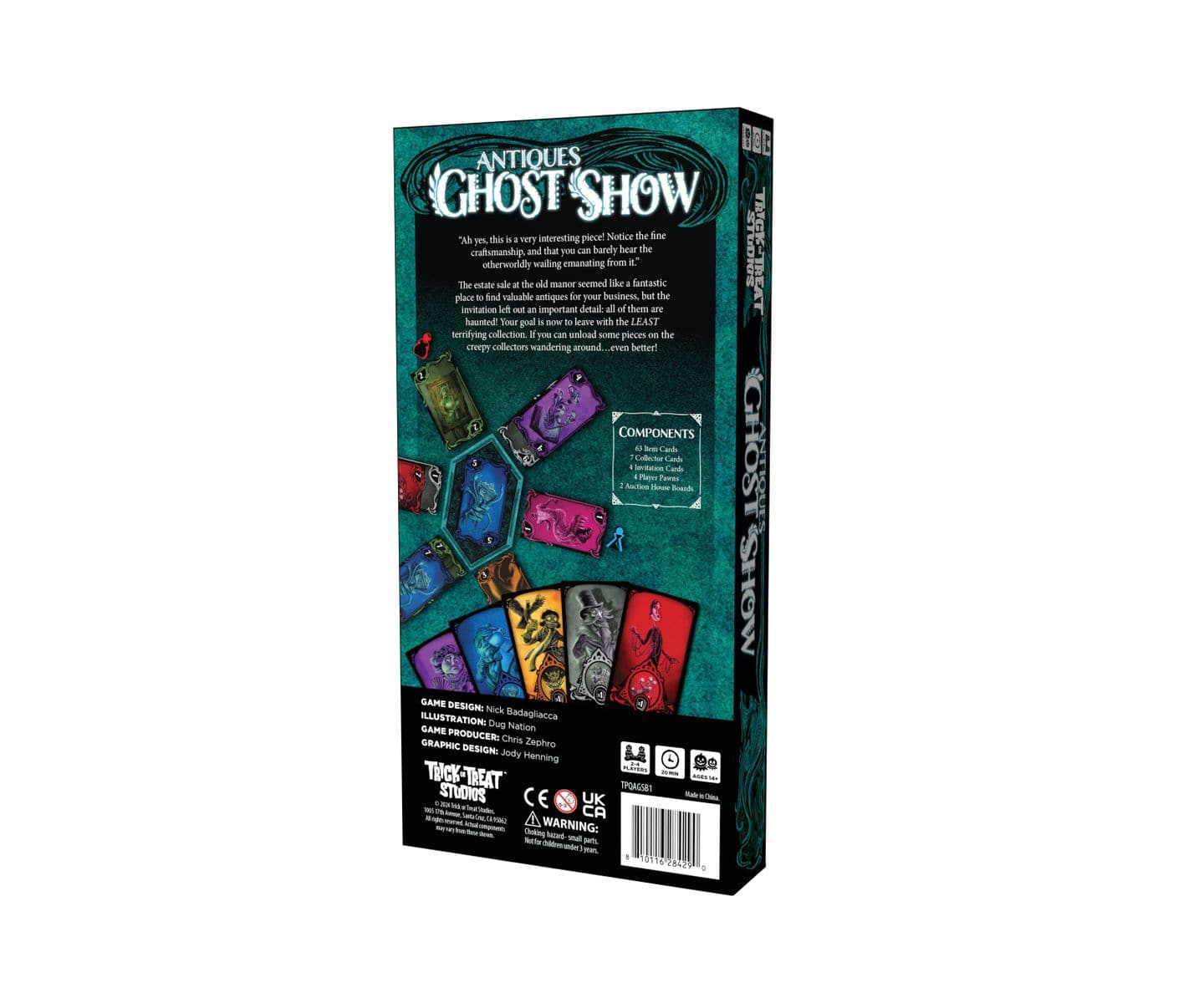 Board Games Trick or Treat Studios Antiques Ghost Show