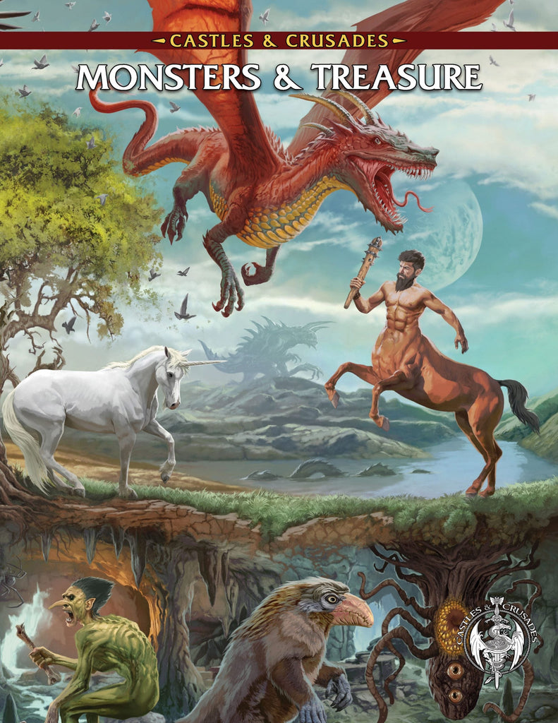 castles & crusades monsters & treasure Monsters & Treasure