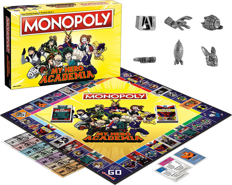 My Hero Academia Monopoly - Saltire Games