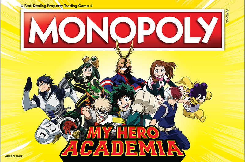 My Hero Academia Monopoly - Saltire Games