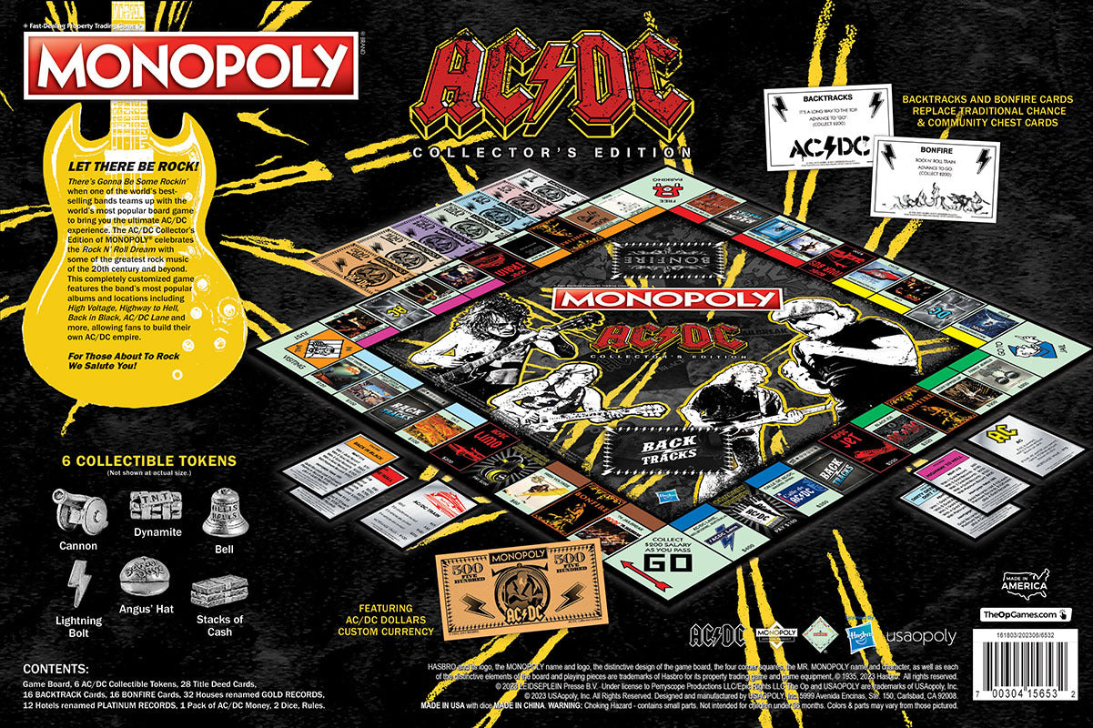 Monopoly: AC/DC - Saltire Games